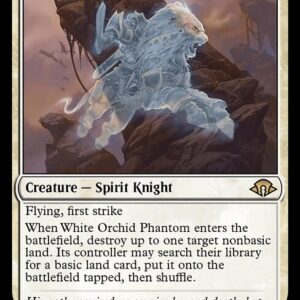 White Orchid Phantom [Foil]