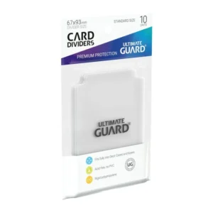 Card Dividers Standard Size - Transparent