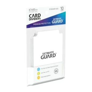 Card Dividers Standard Size - White