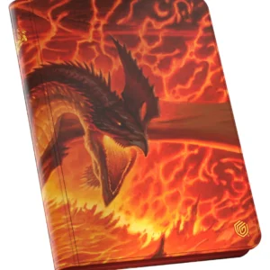 Zipfolio 360 Xenoskin Magic: The Gathering "Tarkir: Dragonstorm" - Magmatic Hellkite