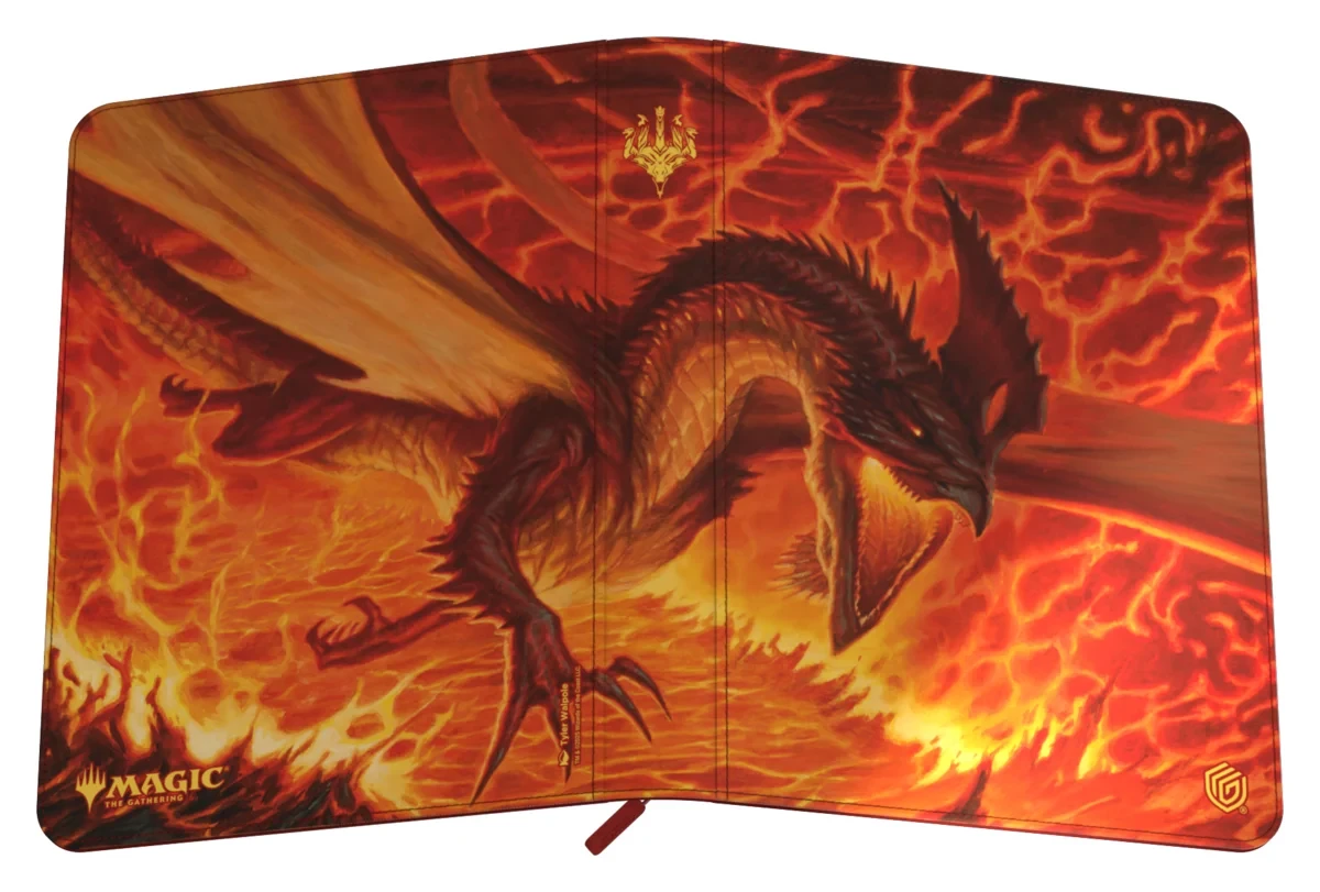 Zipfolio 360 Xenoskin Magic: The Gathering "Tarkir: Dragonstorm" - Magmatic Hellkite - Bild 2
