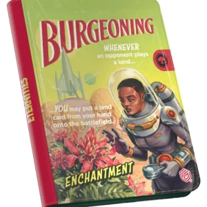 Zipfolio 360 Xenoskin Magic: The Gathering "Edge of Eternities" - Burgeoning