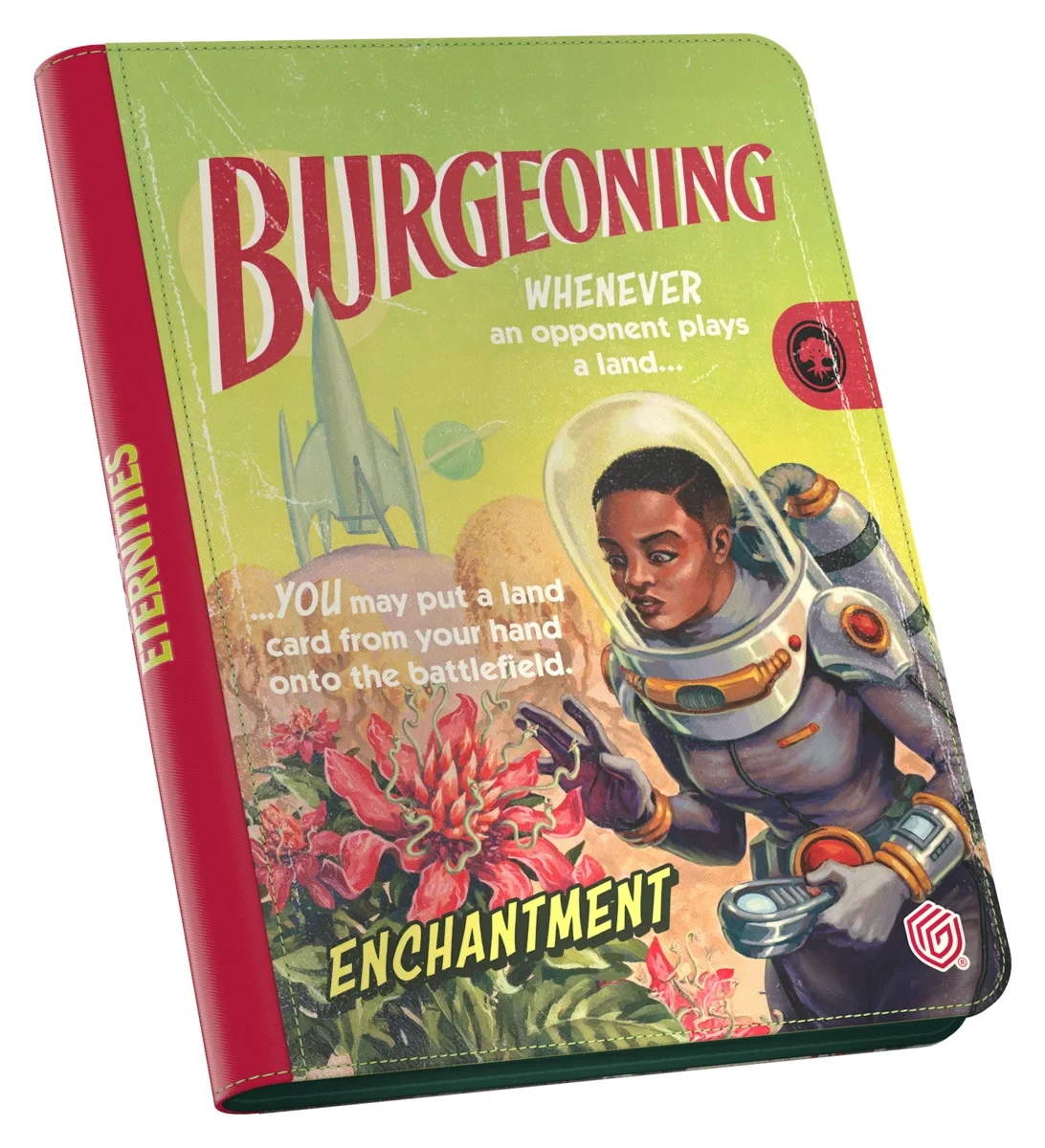 Zipfolio 360 Xenoskin Magic: The Gathering "Edge of Eternities" - Burgeoning
